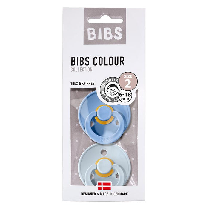 Bibs Pacificaires, 2 pcs. - Bleu ciel / bleu bébé (taille 2)