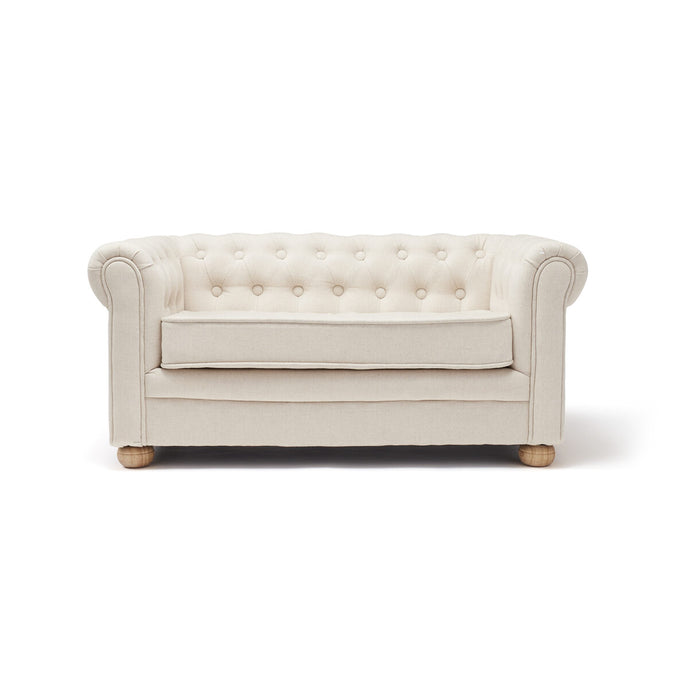 Canapé Chesterfield, beige