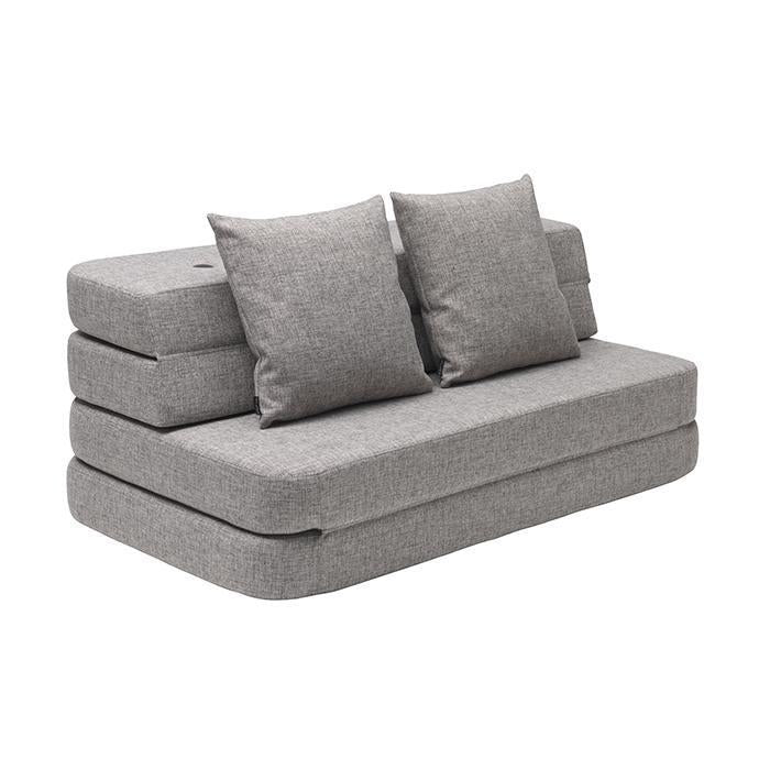 Canapé pliant xl, multi-gris w. gris