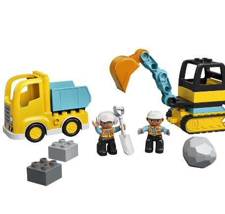 Lego Duplo 10931 Tracked Tamin and Excavator