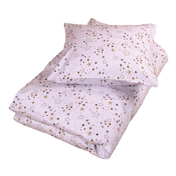 Bedlinen junior, étoiles Lavande légère