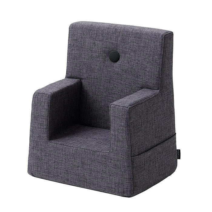 Chaise pour enfants, gris bleu w. gris