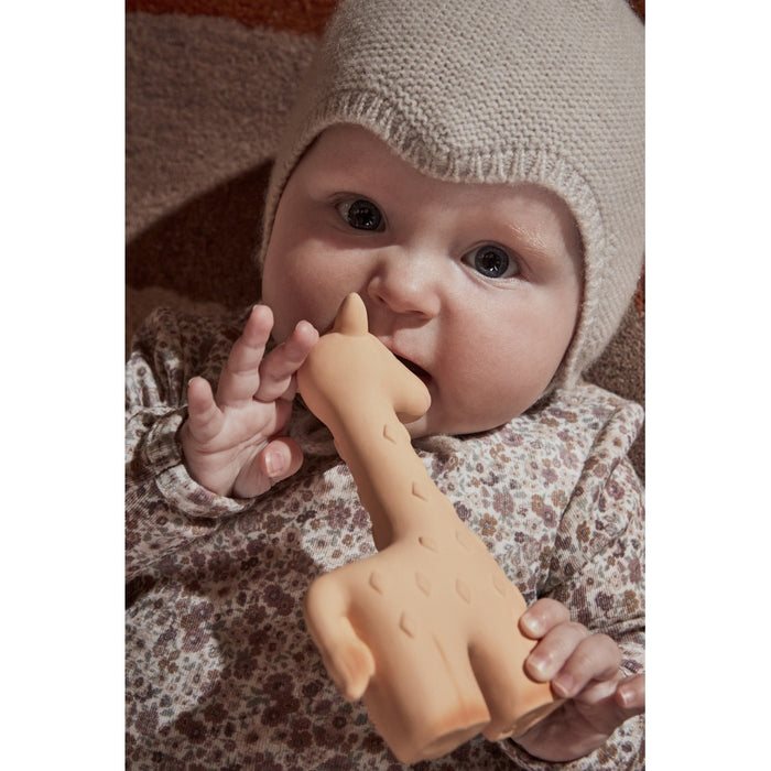 Bébé teether, giraffe noah - jaune