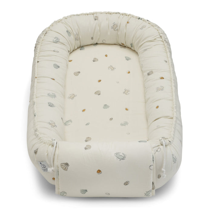 Babynest - Ocean Print vert