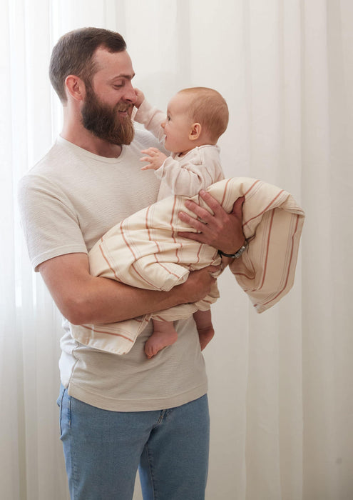 Literie pour bébé, bandes d'équilibre - mélange de rose