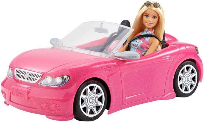 Barbie Glam Cabriolet avec poupée