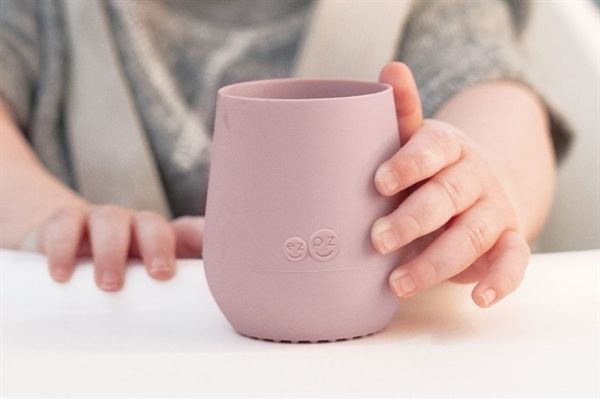 Tasse de démarrage en silicone - rose