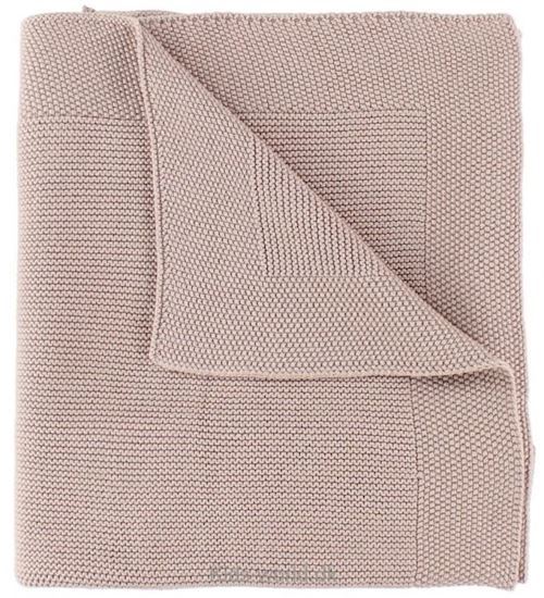 Couverture bébé - Rose poussiéreuse