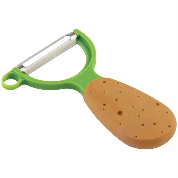 Peeler à la pomme de terre pour enfants - brun / vert