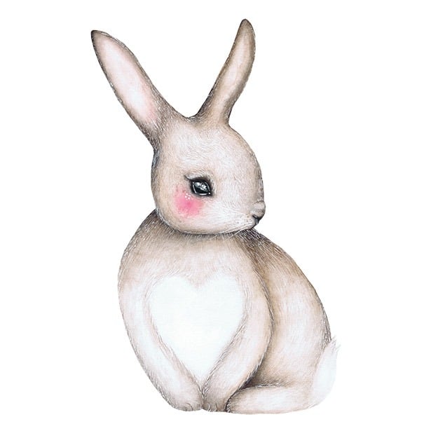 WALLSTORES - Sally le lapin - Medium