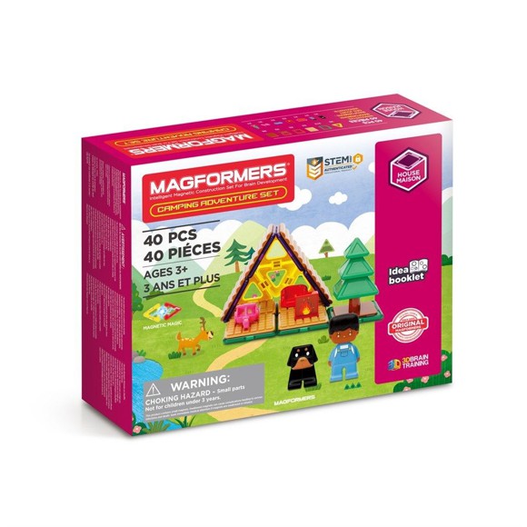 Magformers, ensemble d'aventure en camping