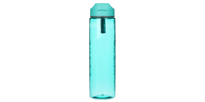 Bouteille de boisson avec unité de mesure - Teal (1 litre)