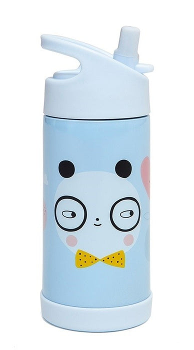 Bouteille de consommation en acier inoxydable, amour panda (350 ml.)