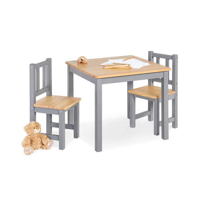 Ensemble de table et de chaise pour enfants, Fenna - Gray