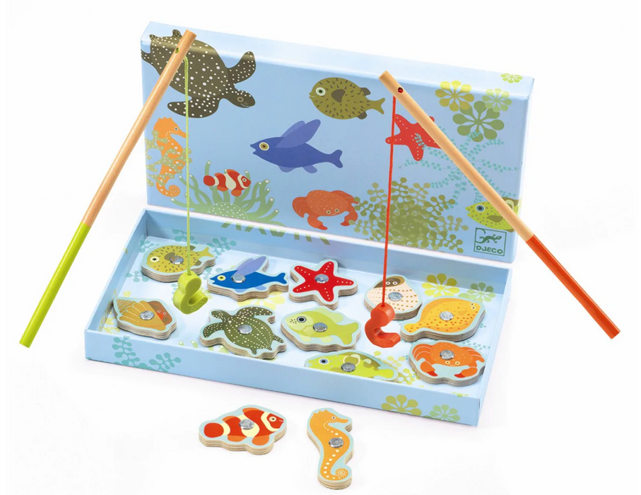 Jeu de pêche avec aimants - poisson tropical