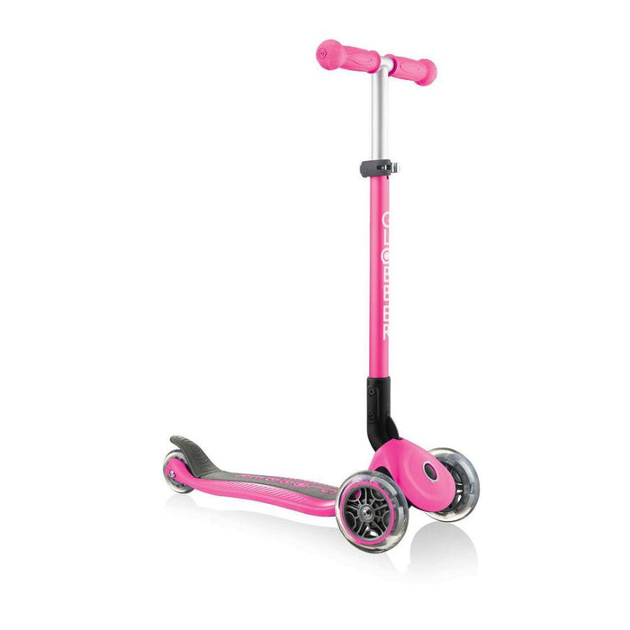 Scooter pliable pour enfants, primo - rose foncé