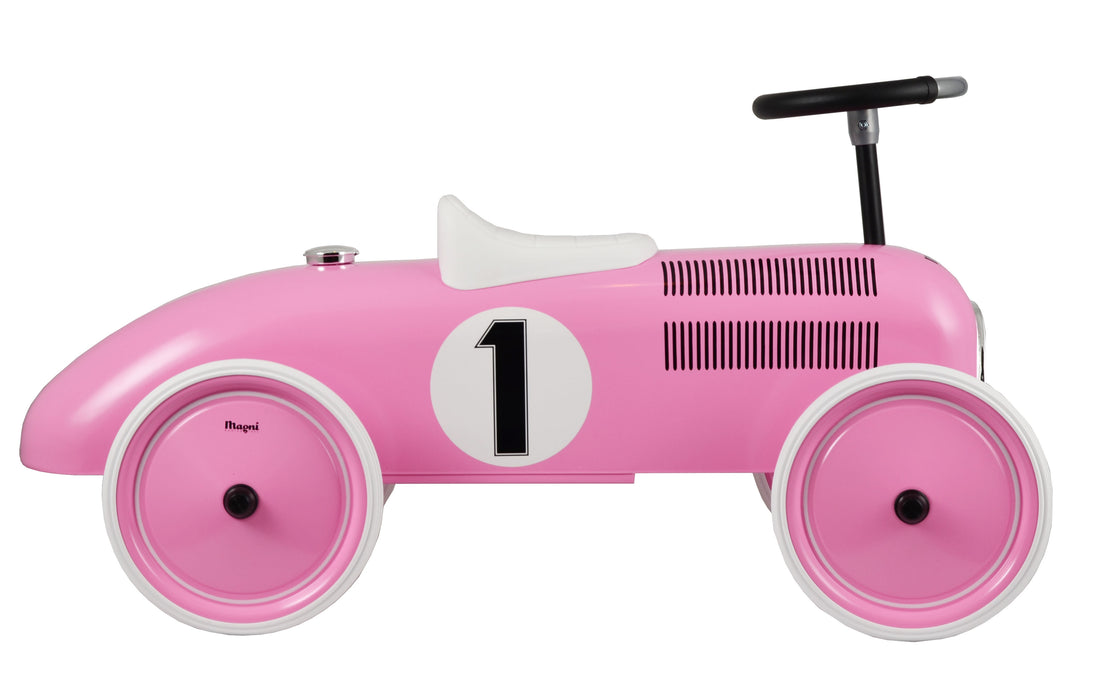 Voiture de marche, coureur classique - rose