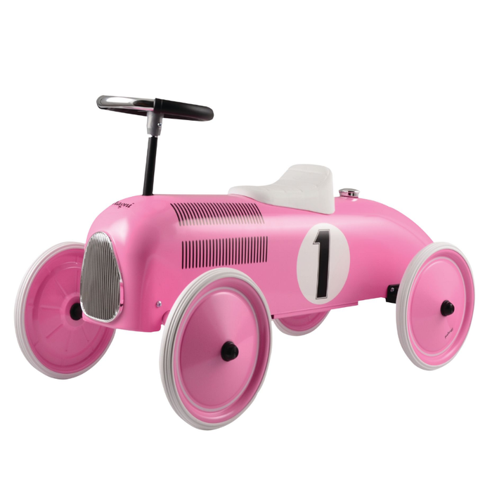 Voiture de marche, coureur classique - rose