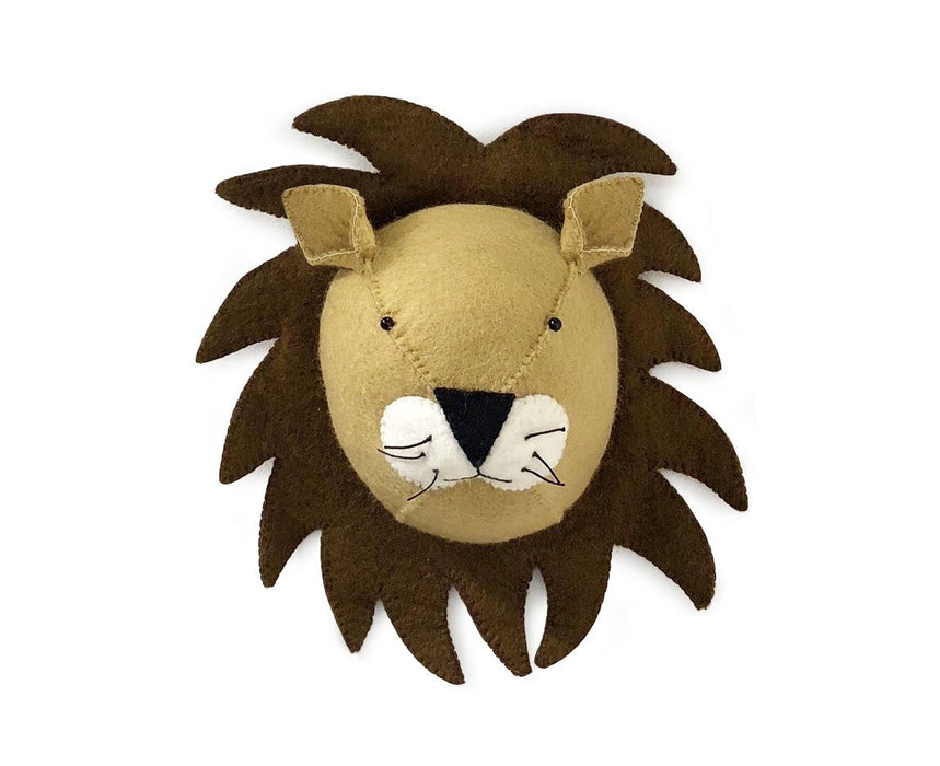 Tête animale, lion