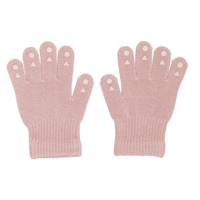 Grip Gants 2-3 ans - Rose poussiéreuse