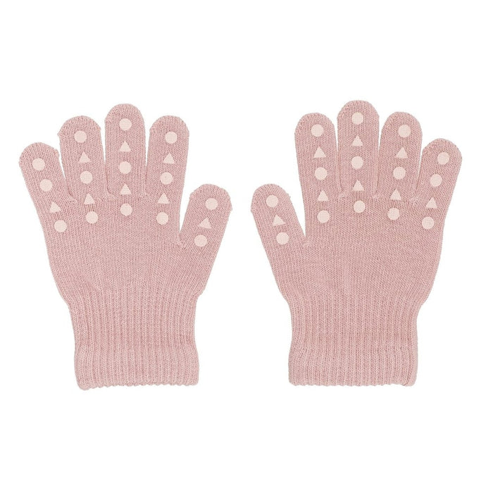 Grip Gants 2-3 ans - Rose poussiéreuse