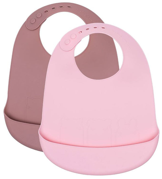 Bibs catchie, rose rose / douce