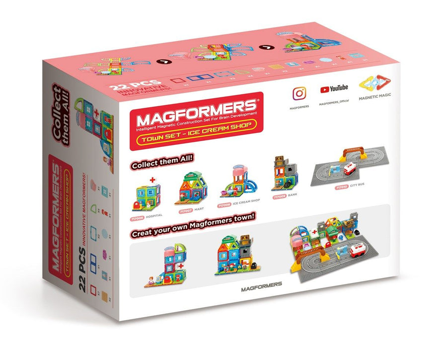 Ensemble de crème glacée Magformers