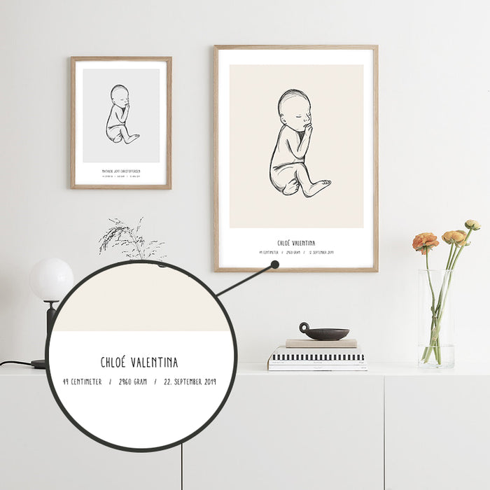 Deal: Affiche de naissance personnelle - @jackienavarro