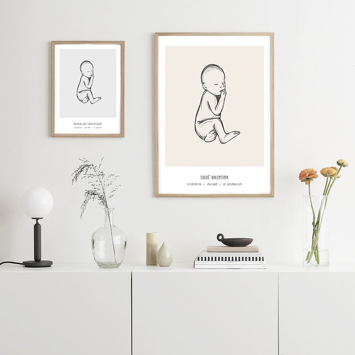 Deal: Affiche de naissance personnelle - @jackienavarro