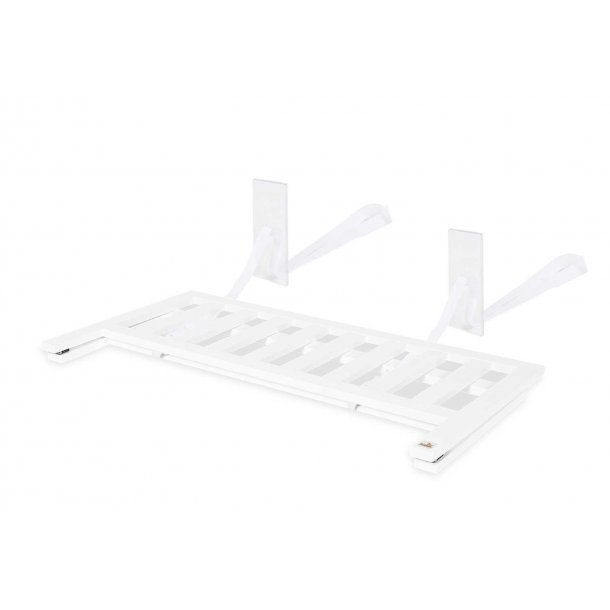 Rail de lit 90 cm, classique / white-mat