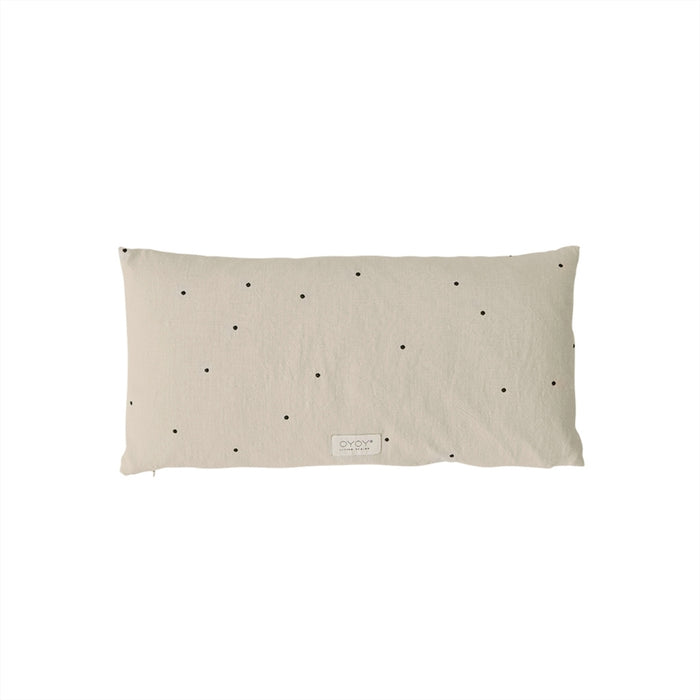 Coussin kyoto, long - argile / points