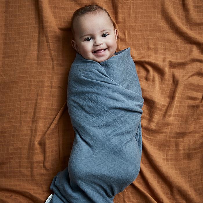 Drap de lit, marron (bébé)