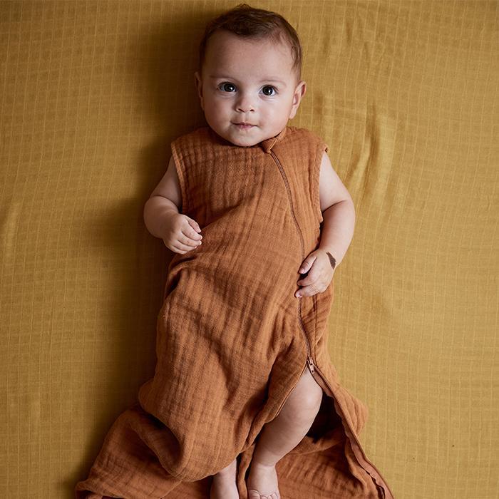 Drap de lit, ocre (bébé)