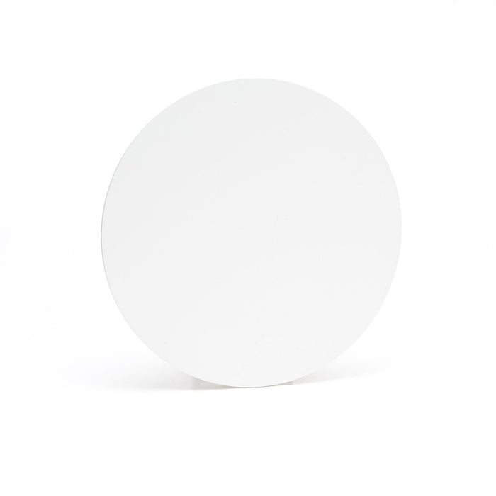 Lampe murale, cercle blanc