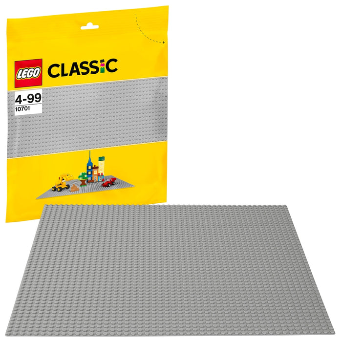 Panneau de construction LEGO - Gray (38 x 38 cm)