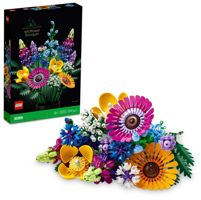 Icônes LEGO - Bouquet de fleurs sauvages