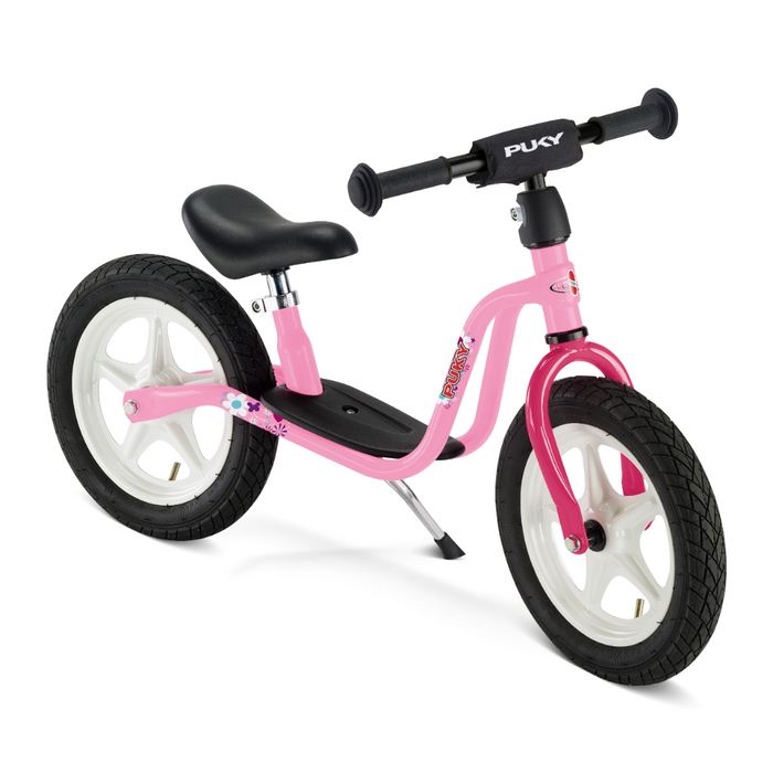 Vélo de course avec pied de support - rose