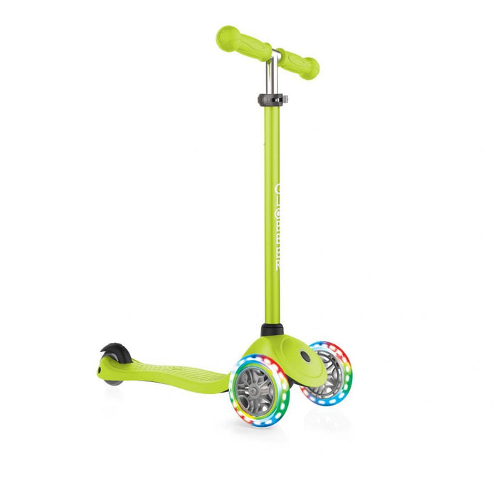 Scooter pour les enfants avec la lumière LED, primo - vert citron