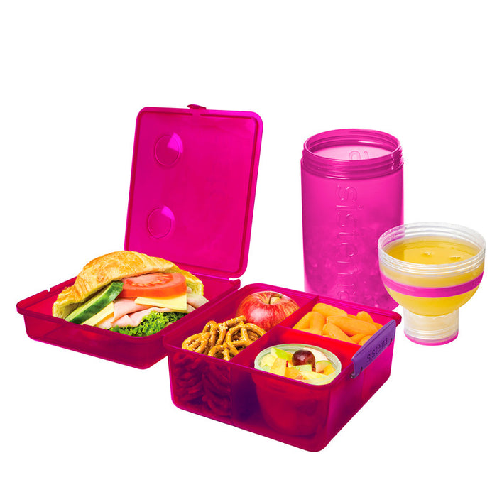 Coffret à lunch, violet