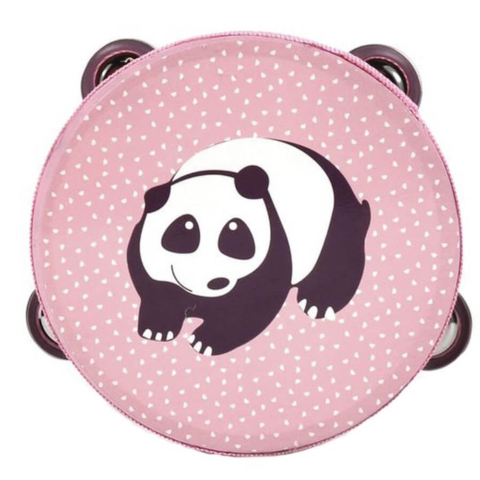 Tambourin avec motif animal - panda