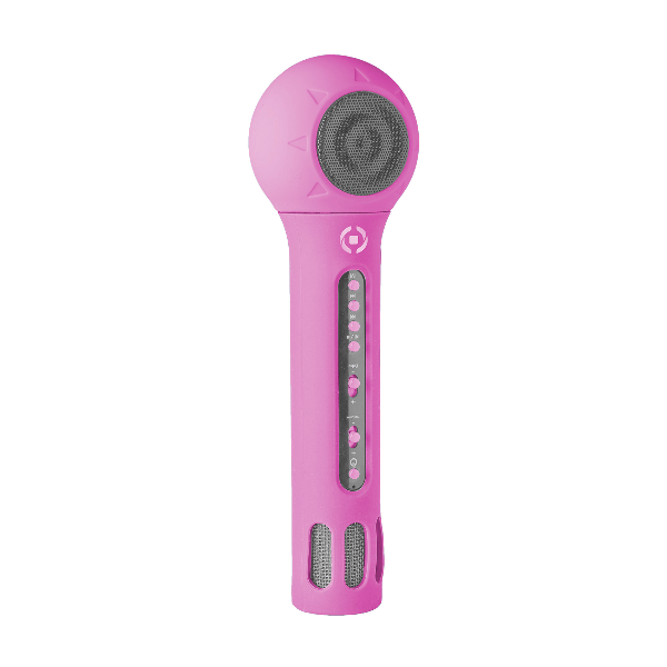 Microphone et haut-parleur - rose