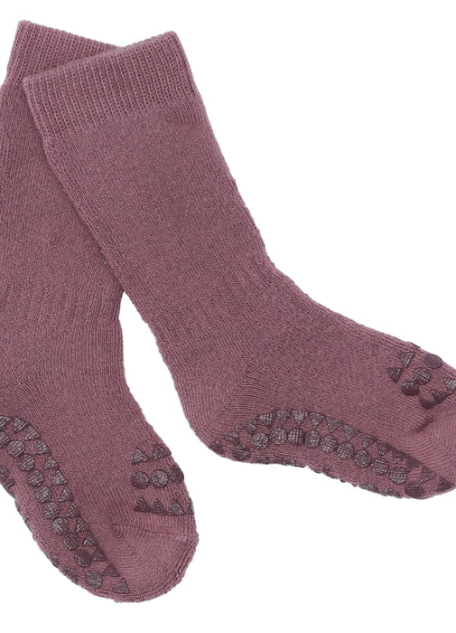 Chaussettes non glissées Taille 17-19 - Plum Misty