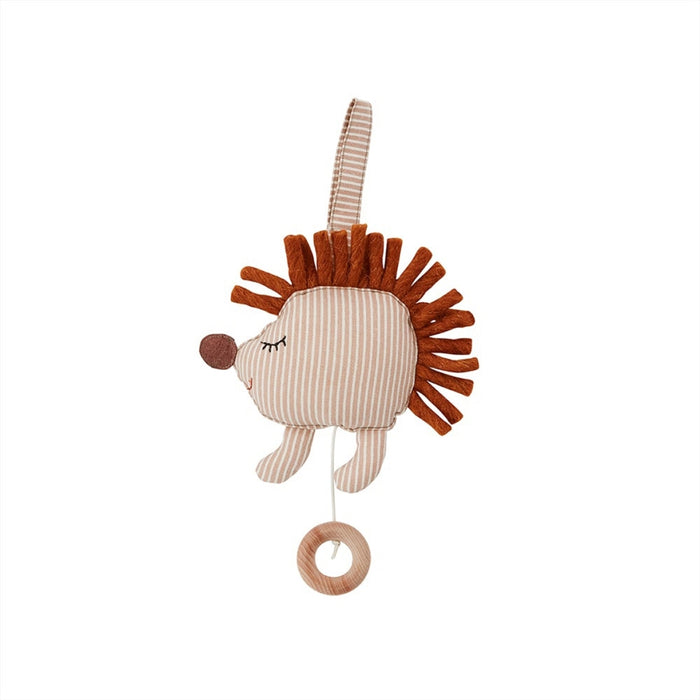 Music Rattle, Hedgehog Hope - Beige