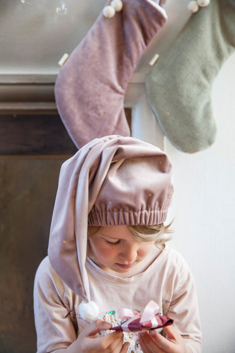 Dreamy nisse chapeau mauve