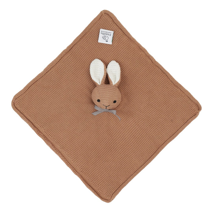 Tissu câlin, petit lapin - Caramel