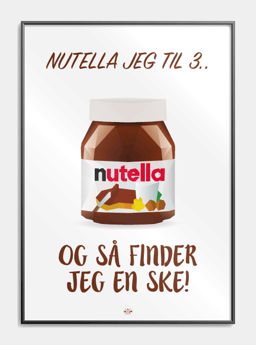 Nutella I à 3 Affiche, M (50x70, B2)