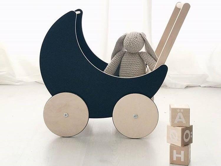 Poupée Pram, noir