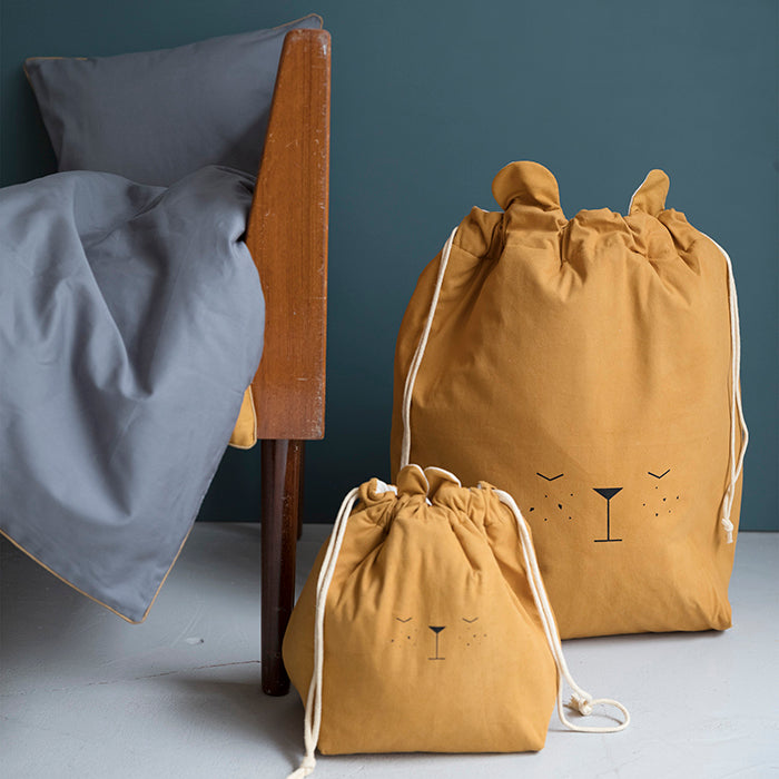 Ours de sac de rangement - ocre