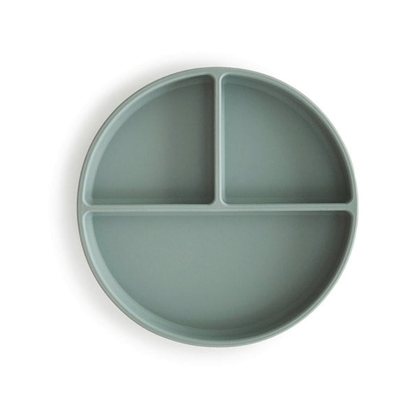 Plaque divisée, silicone - Cambridge Blue