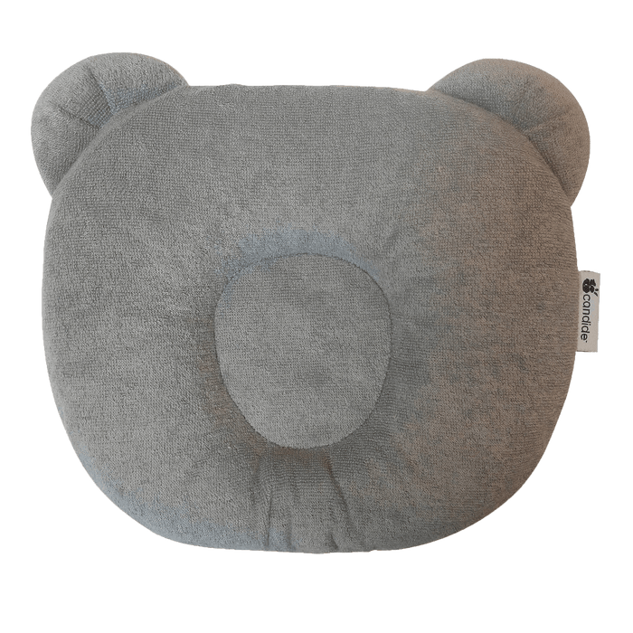 Panda Baby Pillow - Gray